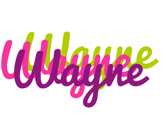 Wayne flowers logo