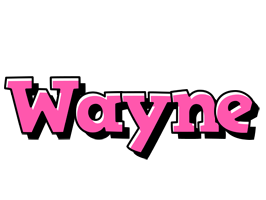 Wayne girlish logo