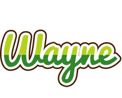 Wayne golfing logo
