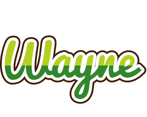 Wayne golfing logo