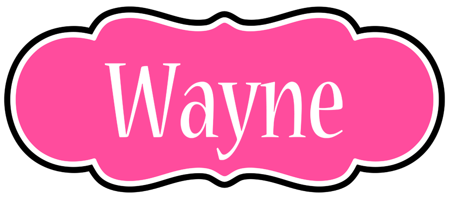 Wayne invitation logo