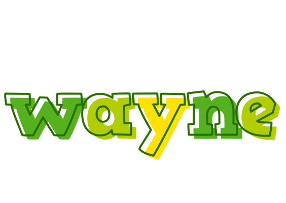 Wayne juice logo