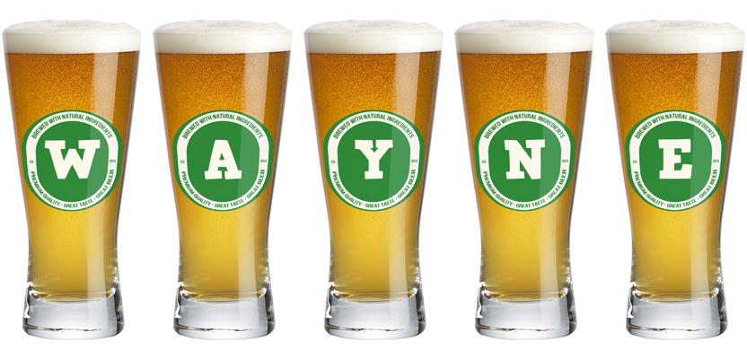 Wayne lager logo