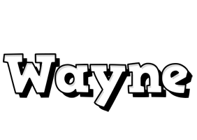 Wayne snowing logo