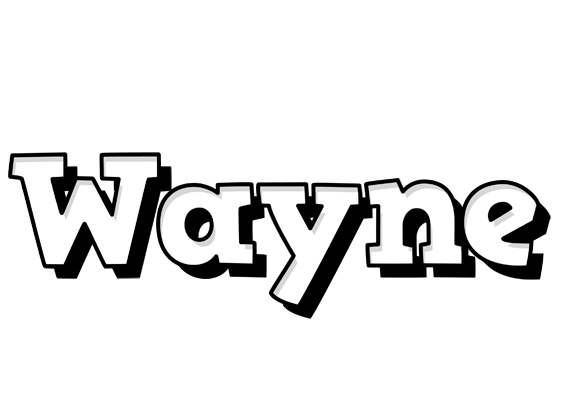 Wayne snowing logo