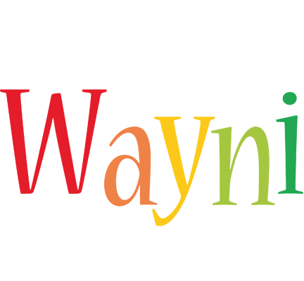Wayni birthday logo