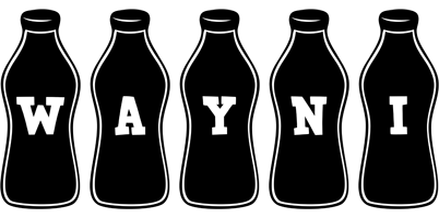 Wayni bottle logo