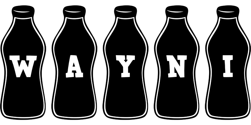 Wayni bottle logo