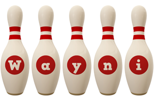 Wayni bowling-pin logo