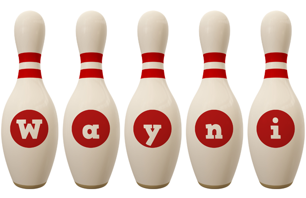 Wayni bowling-pin logo
