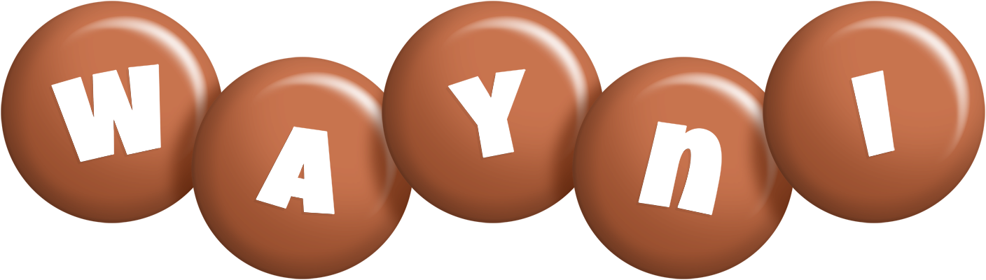 Wayni candy-brown logo