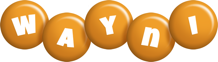 Wayni candy-orange logo