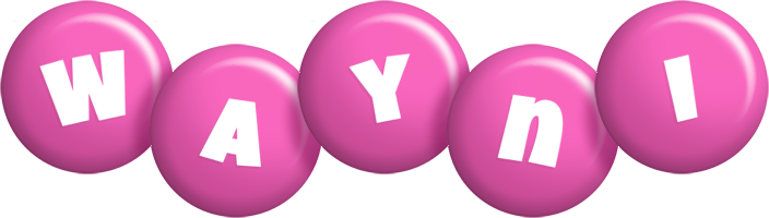 Wayni candy-pink logo