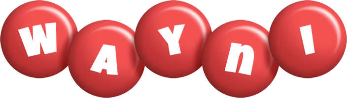 Wayni candy-red logo