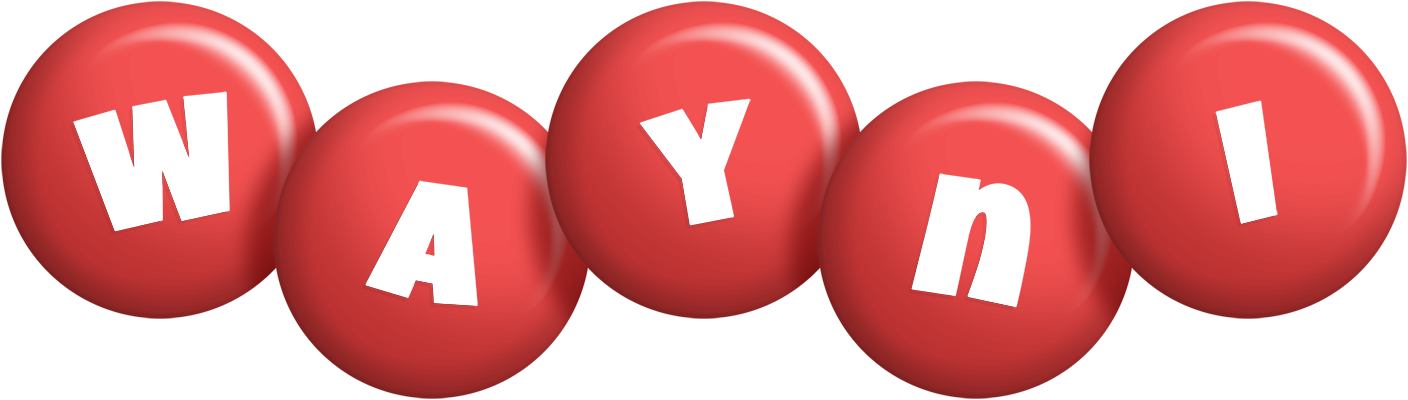 Wayni candy-red logo