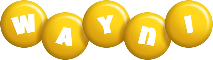 Wayni candy-yellow logo