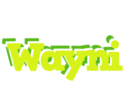 Wayni citrus logo