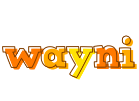 Wayni desert logo