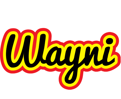 Wayni flaming logo