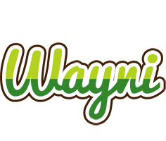 Wayni golfing logo