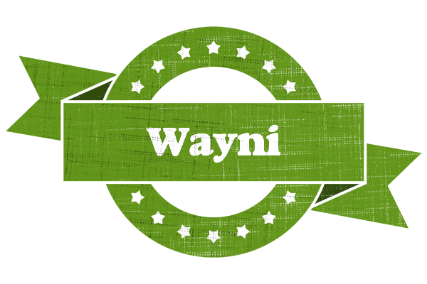 Wayni natural logo
