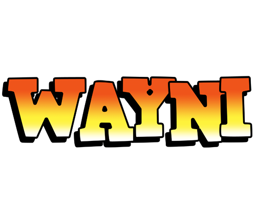 Wayni sunset logo