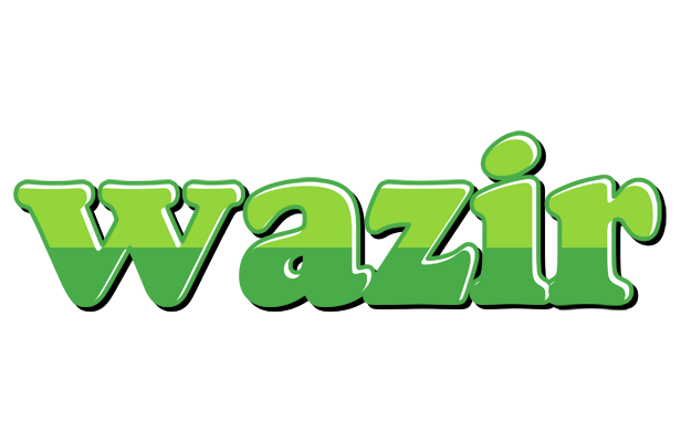 Wazir apple logo