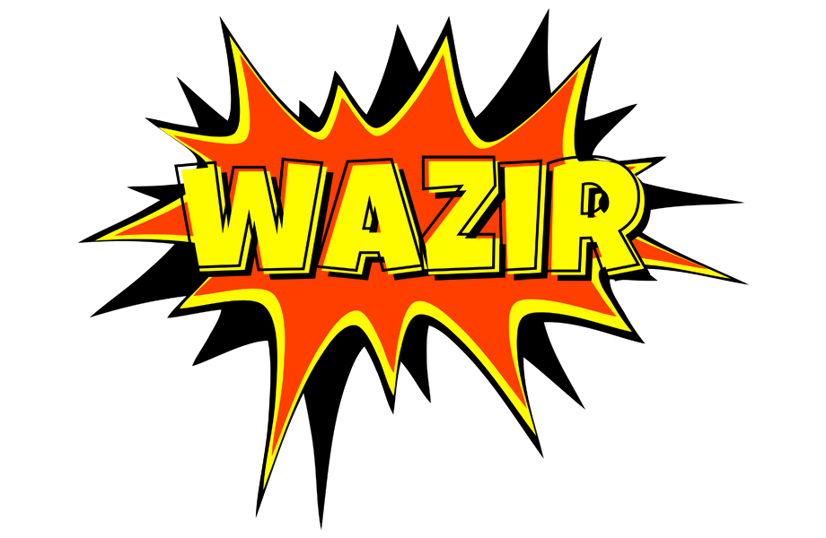 Wazir bazinga logo