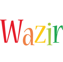 Wazir birthday logo