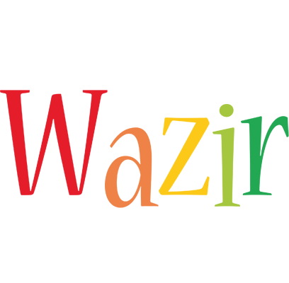 Wazir birthday logo