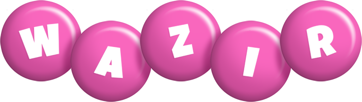 Wazir candy-pink logo