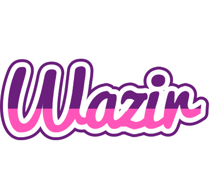 Wazir cheerful logo