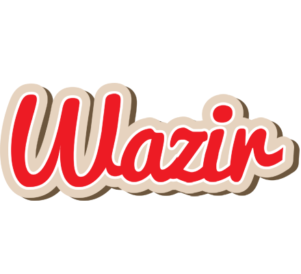 Wazir chocolate logo