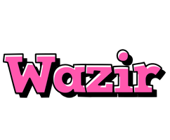 Wazir girlish logo