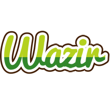 Wazir golfing logo