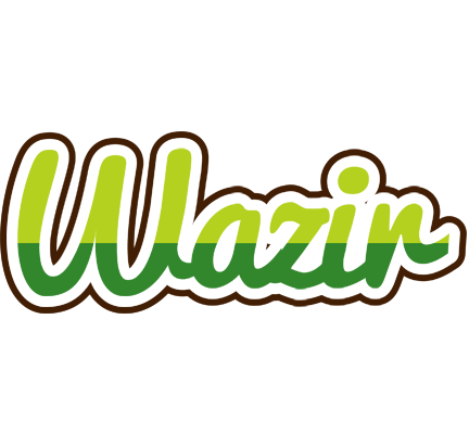 Wazir golfing logo