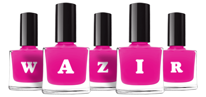 Wazir nails logo