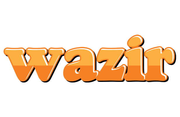 Wazir orange logo