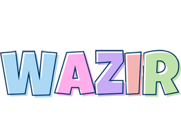 Wazir pastel logo