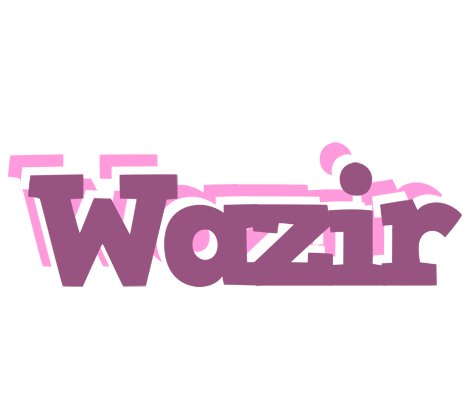Wazir relaxing logo