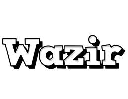 Wazir snowing logo