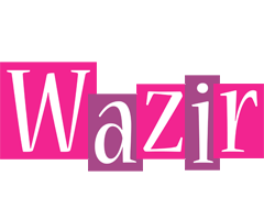 Wazir whine logo