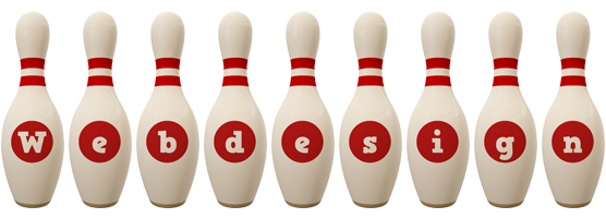 Webdesign bowling-pin logo
