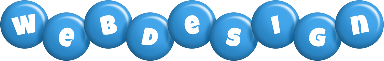 Webdesign candy-blue logo