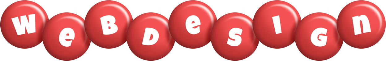 Webdesign candy-red logo
