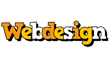 Webdesign cartoon logo