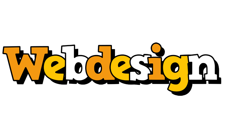 Webdesign cartoon logo