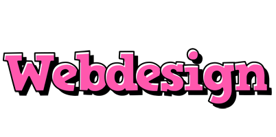 Webdesign girlish logo