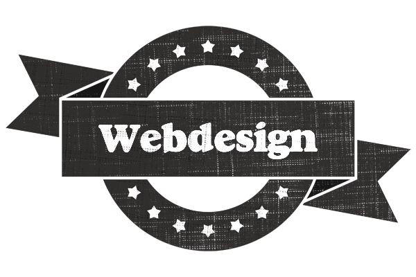 Webdesign grunge logo