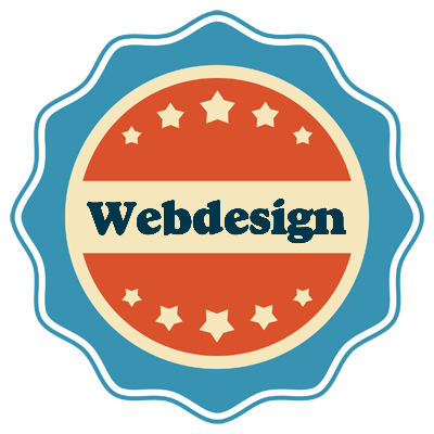 Webdesign labels logo